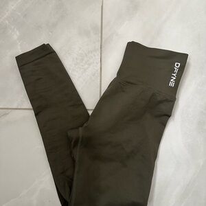 Dfyne Olive Green Leggings - Size Small